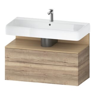 Duravit Waschtischunterschrank Qatego 99x47x59cm, E Na/E ma, 1 Kast, m B