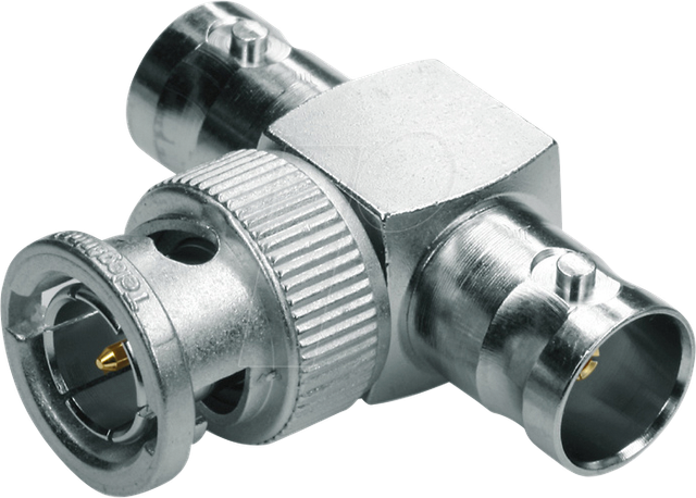 Telegärtner BNC T-Stück (F-M-F) 75 Ohm 100023610