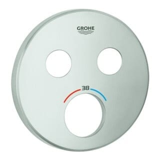 Grohe Rosette 49032 rund für SmartControl supersteel