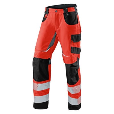 Sommerhose REFLECTIQ PSA 2 warnrot/schwarz Form 2407 Größe 24K