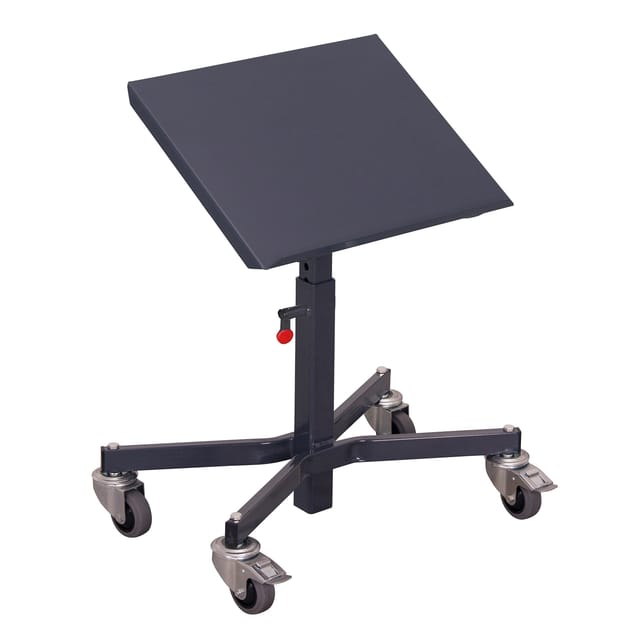 VARIOfit ESD Materialständer einseitig neigbar Höhe 520 - 775 mm