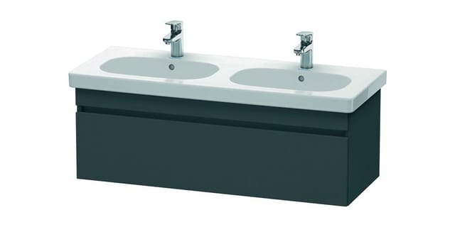 Duravit Waschtischunterschrank DuraStyle 115x45,3cm, graph ma, 1 Ausz., wandhängend