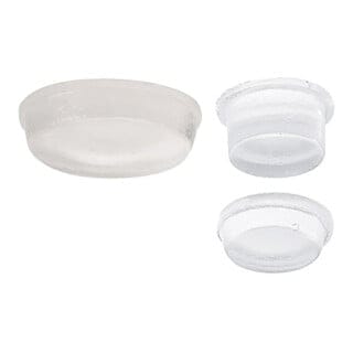 Hettich Möbel-Türanschlagsdämpfer selbstklebend, 41841 Kunststoff transparent