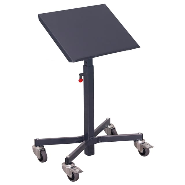 VARIOfit ESD Materialständer einseitig neigbar Höhe 715 - 1.085 mm