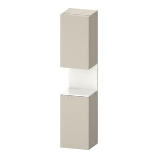 Duravit Hochschrank Qatego 40x36x1760cm, 2 T, B, An l, w g/tau matt