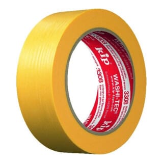 Kip 3308 WASHI-TEC® PREMIUM PLUS - gelb Goldkrepp® 36mmx50m