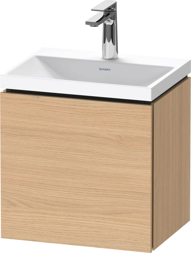 Duravit Möbel-Set L-Cube 45x35x48cm, 1 Tür, An R, m HL, Ei Nat