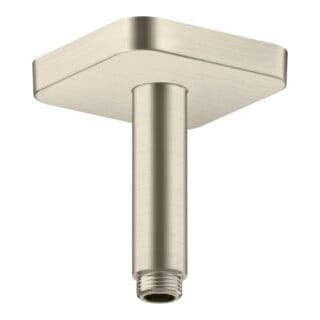 hansgrohe Deckenanschluss softsquare Axor 100mm, brushed nickel, eckig