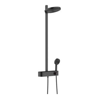 hansgrohe Showerpipe Pulsify S 260 mit Thermostat, 2jet, mattschwarz