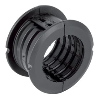Geberit Rohrschell.-Einlegeschalen Mepla d= 32mm, 2-teilig, schwarz, PP-C