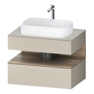 Duravit Waschtischunterschrank Qatego 80x55x60cm, E Ma/t m, Pl, Nischenb