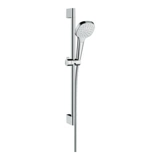 hansgrohe Brause-Set Croma Select E 669mm Brausestange, 1jet, weiß/chrom