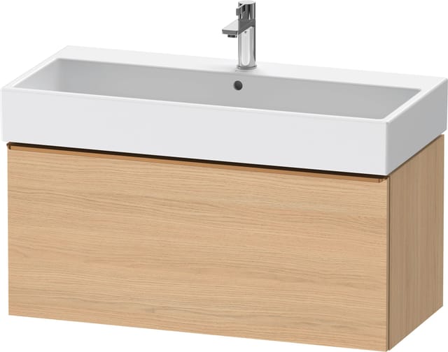 Duravit Waschtischunterschrank D-Neo 98,4x44,2cm, b geb/Ei N, 1 Ausz., wandhängend