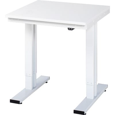 RAU Werktisch adlatus 300 elektrisch höhenverstellbar EGB-Arbeitsplatte mit Melaminharzbeschichtung (volumenleitfaehig) 2000 mm x 1000 mm