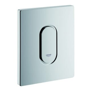 Grohe Abdeckplatte Arena Cosmopolitan chrom, manuelle Auslösung für Urinal