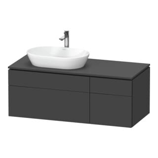 Duravit Waschtischunterschrank L-Cube 122x55x48,2cm, AS L, gra m, k EinrSy
