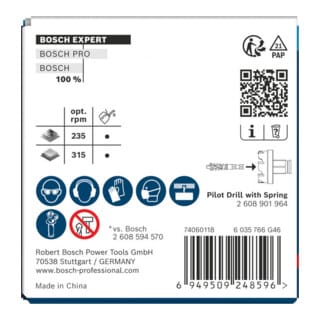 Bosch EXPERT Sheet Metal Power Change Plus Lochsäge, 51 x 5 mm