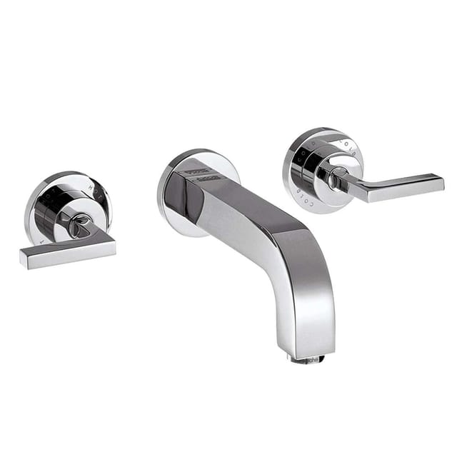 hansgrohe Fertigmontageset Axor Citterio UP-3-L-Waschtischarmatur, m Hebelgriffen, chrom