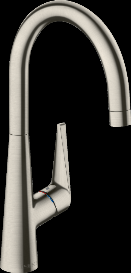 hansgrohe Spültisch-Einhebelmischer 260 Talis M51 1jet, Edelstahl-Optik