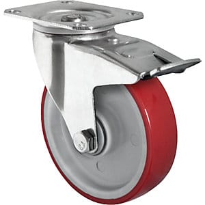 Cascoo Lenkrolle Mit Totalfeststeller Ø 100 Mm Serie N2u6 Kugellager
