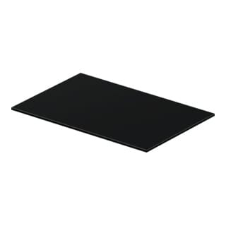 Duravit Glaseinleger DuraSquare 57x38cm, Sicherheitsglas, Schwarz