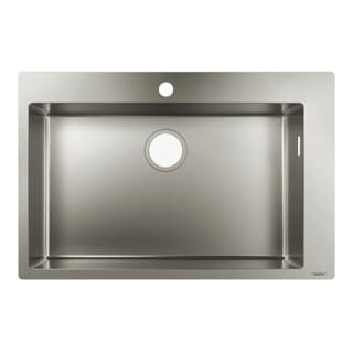 hansgrohe Einbauspüle 660 S711-F660 740x480mm, 1 Hauptbe., HL geb., ES