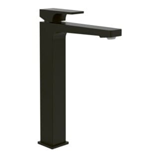 V&B Einhebel-Waschtischarmatur ARCHITECTURA SQUARE erh., m Push-Open-Ablaufg., matt black