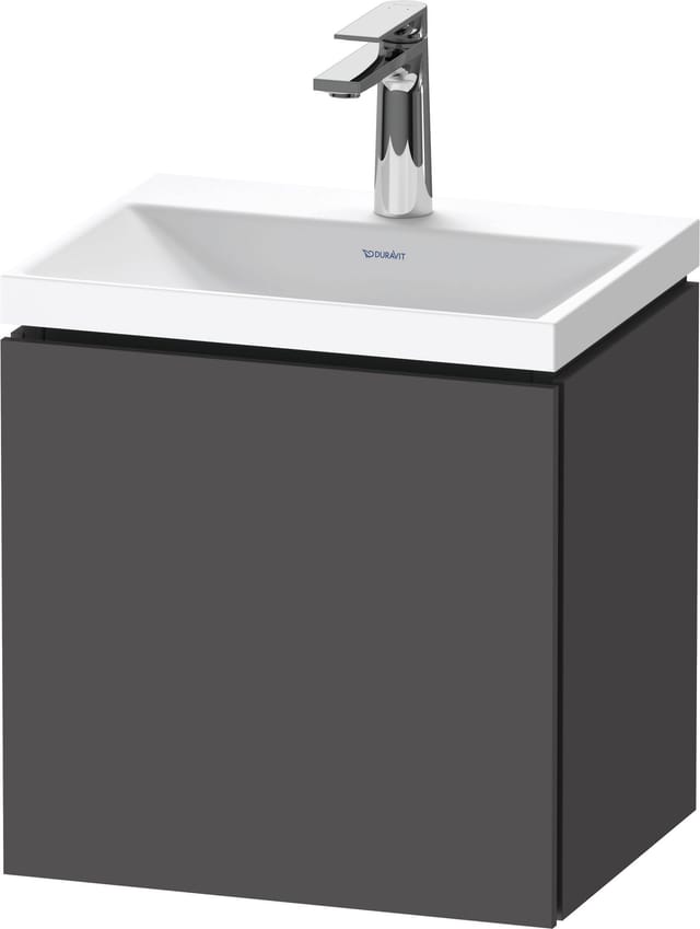 Duravit Möbel-Set L-Cube 45x35x48cm, 1 Tür, An R, m HL, graph ma