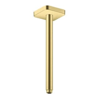 hansgrohe Deckenanschluss softsquare Axor 300mm, brushed brass, eckig