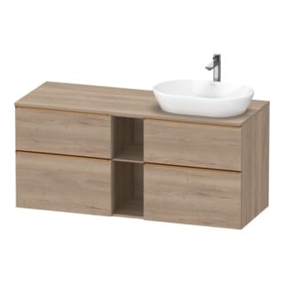 Duravit Waschtischunterschrank D-Neo 140x55cm, 2 SBK, 2 A, B R, b geb/Ei ma