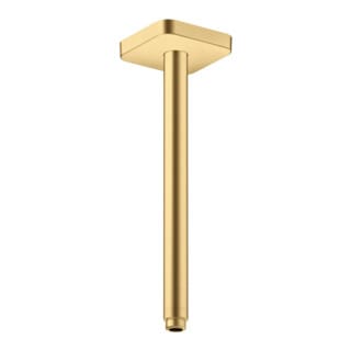 hansgrohe Deckenanschluss softsquare Axor 300mm, brushed gold optic, eckig