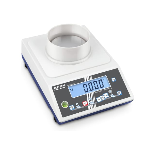 Kern Zählwaage CKE 360-3+C kalibriert, Wägebereich 360 g, Ablesbarkeit 0,001 g