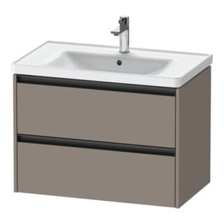 Duravit Waschtischunterschrank Ketho.2 78,4x45,5cm, bas. ma, 2 Schub., wandhängend