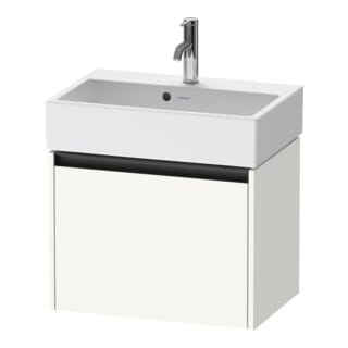 Duravit Waschtischunterschrank Ketho.2 Compact 58,4x39x44cm, 1 Ausz., wandhängend, we. matt