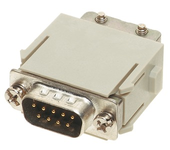 Harting Stifteinsatz D-Sub Buchse, 9-pol. 09140093001