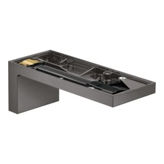 hansgrohe Wanneneinlauf Axor MyEdition A 176mm, Wd, o. Pl., brush. bla vc