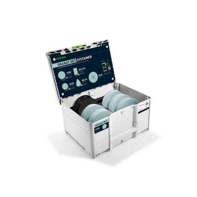 Festool Schleifmittel-Systainer³ Granat Net D150 GR NET SYS