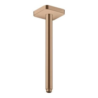 hansgrohe Deckenanschluss softsquare Axor 300mm, brushed red gold, eckig