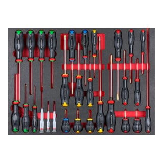 Facom Modul 26Schraubendreher+3Micro-Tech