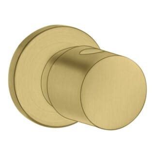 hansgrohe Fertigmontageset Axor Uno UP-Absperrventil, brushed brass