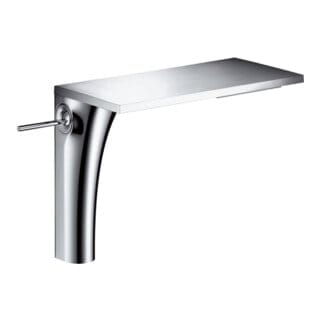 hansgrohe Waschtisch-Einhebelmischer 220 Axor Massaud Ausl. 200mm, unverschließ Abl.garn, chr