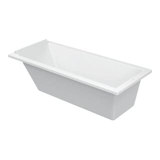 Duravit Rechteck-Badewanne Starck 170x70x46cm, EB-Version, 1 RS, weiß