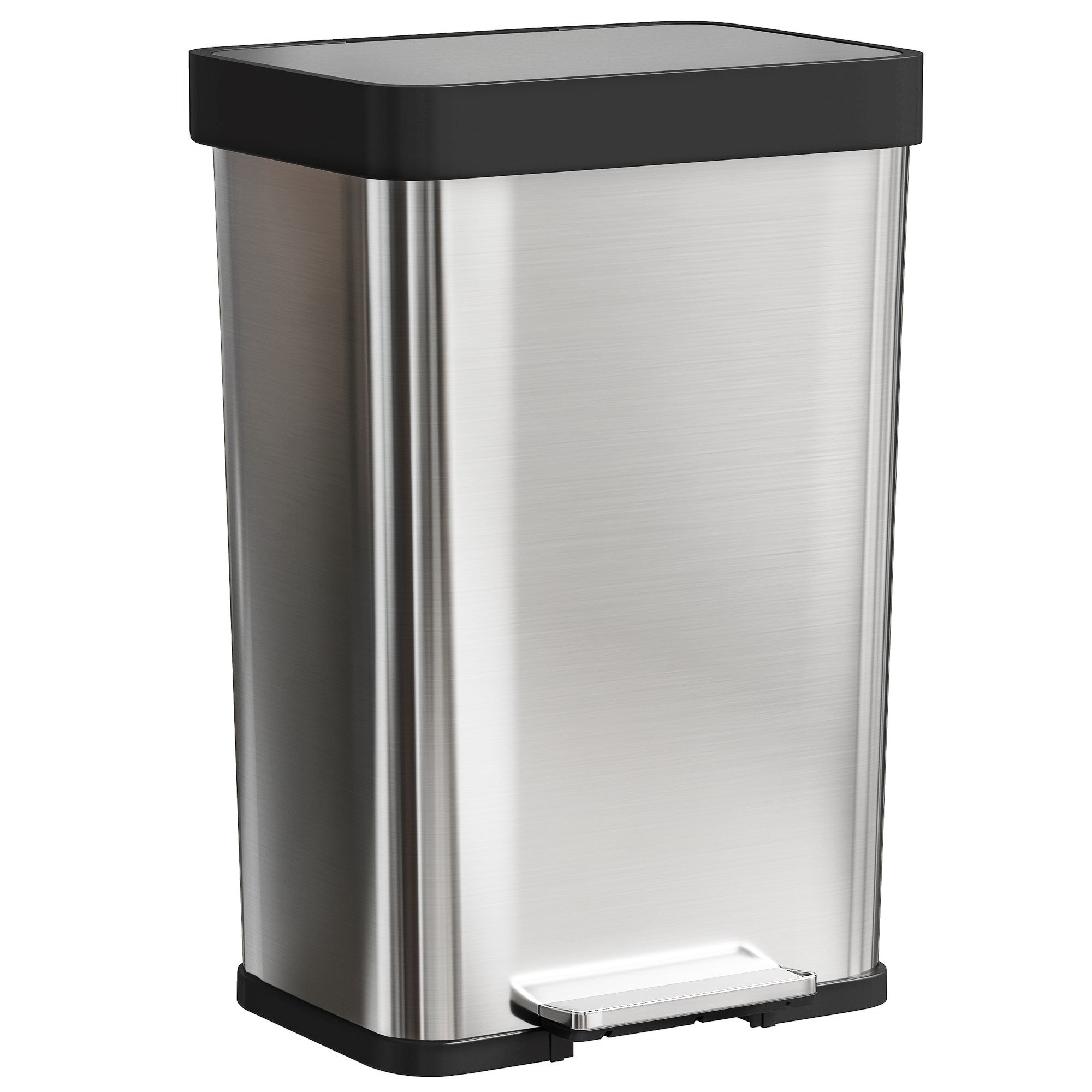 60-liter-edelstahl-treteimer Mit Soft-close-deckel