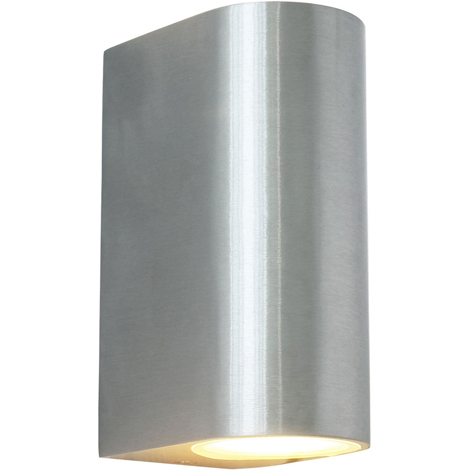 Mats Ii Wandleuchte 2xgu10 Fassung Ip44 Aluminium