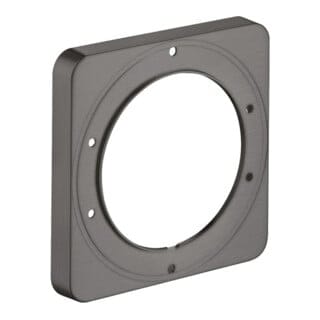 hansgrohe Verlängerungsrosette iBox 172x172mm, brushed black chrome