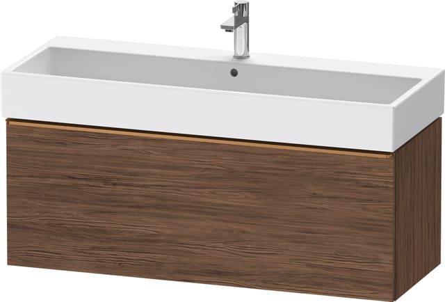 Duravit Waschtischunterschrank D-Neo 118,4x44,2cm, b geb/Nu d, 1 Ausz., wandhängend