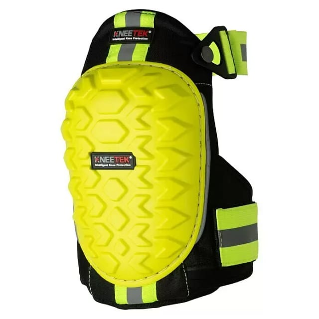Kneetek Knieschoner Hi-Vis 1 Paar, gelb / schwarz, Typ: KNEE