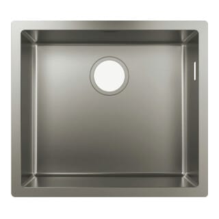 hansgrohe Unterbauspüle 450 S719-U450 448x398mm, 1 Hauptbe., o. HL, Edelstahl
