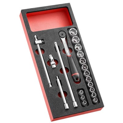Facom Modul Steckschlüssel 3/8Z J.161B 20tl
