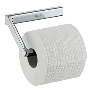 hansgrohe Papierhalter Axor universal o. Deckel, Wandmontage, Edelstahl-Optik
